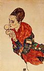 Portrait of the Actress Marge Boerner by Egon Schiele